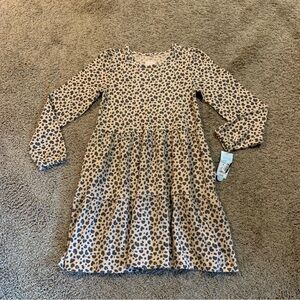 NWT Cat & Jack Animal Print Dress XL 14
